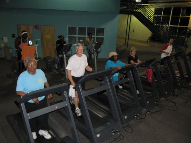 Treadmills at Health & Wellness